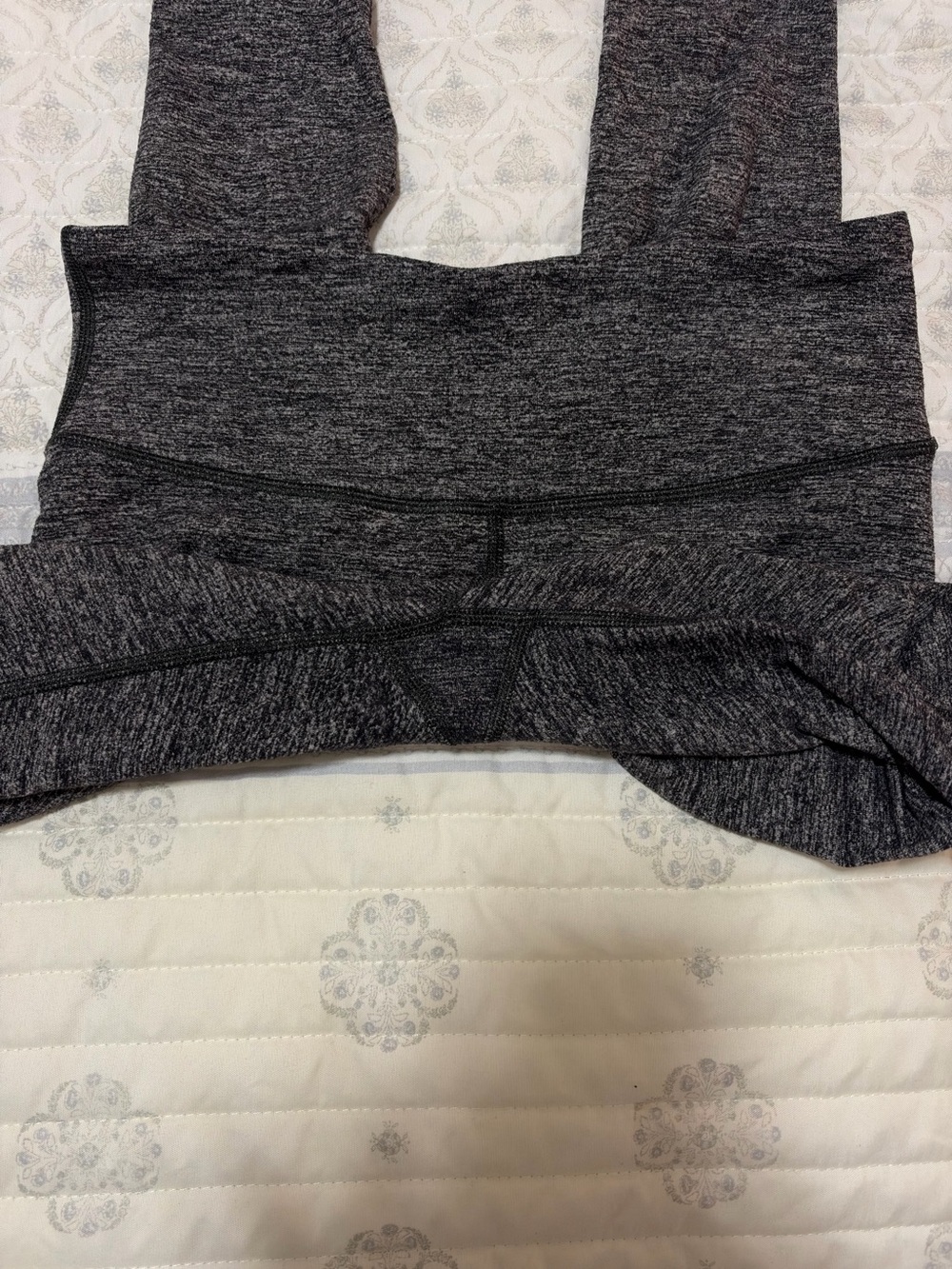 Lululemon Align Low Rise Heather Dark Gray Leggings - Size 4 - Picture 4 of 5